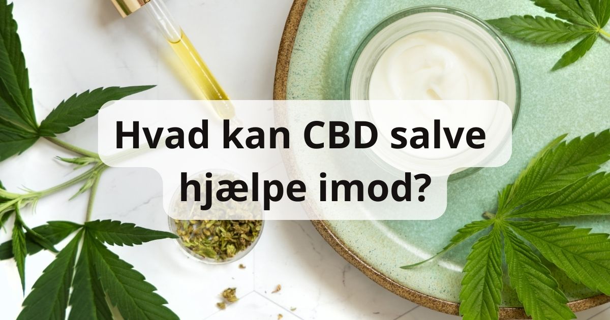 Hvad kan CBD salve hjælpe imod